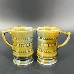 Vintage Small Wade
Shamrock Irish Porcelain
Tankard/Mug w/Harp Handle